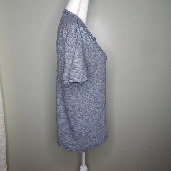 everlane women stripped t shirt sz small black - Picture 2 of 4